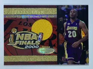 2000-01 Topps Gold Label NBA Final Brian Shaw Away Jersey