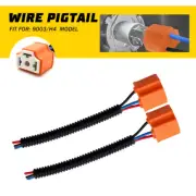 Extension Wire Pigtail Female Ceramic S H4 Two Harness Head Light Socket OE Y (for: Volkswagen)