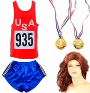 Bruce Caitlyn Jenner Olympian I Am Cait Adult Costume Great for Cosplay Fans