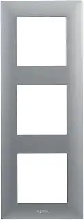 Legrand Niloé Step 398281 Triple Frame for Compostable Installation Aluminium Colour
