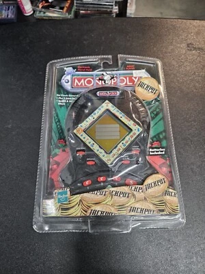 Vintage Monopoly Jackpot 1999 Hasbro Electronic Handheld Game New Sealed