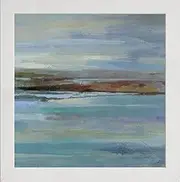 Frame Company Watson Range Northern Shore Square II by Silvia Vassileva, Photo Frame - 12 x 12 Inches, White