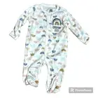 Millie & Myles Infant Baby Sleeper Neutral “Dream Big” Footie Pajamas