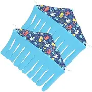 ORFOFE Guinea Pig Hammock Hideout 2pcs Tent Comfortable Cotton Material Stress Zone for Small Pets