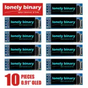OLED Display 0.91" 128x32 I2C SSD1306 Arduino Uno Mega 2560 Respberry PI ESP32