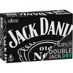 [Jack Daniels] Jack Daniels Double Jack Dry Can 375mL