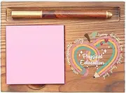 Physical Education Teacher Sticky Note Holder, Appreciation Gift for PE Teachers, Sports Educators, Physical Education Gifts, Desk Organizer for Teachers EDP185
