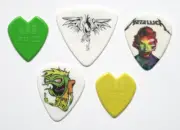 Metallica Kirk Hammett Robert Trujillo Guitar Pick - Total of 5 Picks