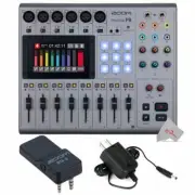 Zoom PodTrak P8 Portable Multitrack Podcast Recorder + BTA-2 Bluetooth Adapter