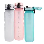 NEW OASIS TRITAN MOTIVATIONAL SPORTS BOTTLE 1L Lunch Work Gym