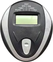 Oshhni BT LCD Monitor Speed Meter Universal Cycle Analytical Instrument Computer Fitness Counter Stationary Bikes with Heart Rate