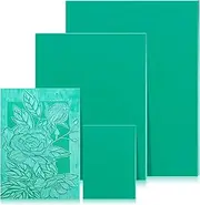 Nuyoah Linoleum Plates Lino Printing Set Stamp Rubber Linocut A3 A4 A5 A6 Rubber Stamp Carving Blocks Soft Rubber Lino Printing Plate Safety Precise Printing for Print Graphics Crafts DIY