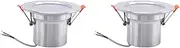 2X 8Ohm 10W Bathroom Ceiling Speaker Background Music System Moisture-Proof Aluminum Can Fashion in-Ceiling Speaker