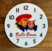 14-3/8" Buster Brown Round Replacement Clock Face for Pam Style Clock FREE SHIP