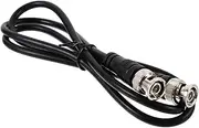 HOMSFOU Male to Male Connector 1m Coaxial Cable for Video Recording Monitoring