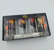 Disney Hocus Pocus Halloween Glassware Set - Set Of Four 10 oz Glasses