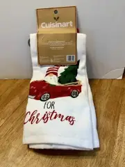 4-Piece Santa Gnome Christmas Kitchen Mini Oven Mitts & Hand Towels Set