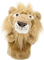 Oshhni Plush Lion Golf Wood Headcover,Protection Sleeve,Lovely Wooden Head Cover,Cue Protect Case Guard,Golf Head Cover for Men Women