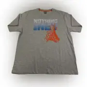 And1 T-Shirt Men's XL Gray Graphic Nothing But Net