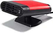 12V 150W Car Heater, Baceyong Car Deleting Car Portable 360 ​​° Car Portable Car Fan with Suction Cup
