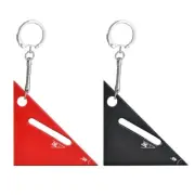 Ruler Woodworking Tool Triangle Scribing Ruler Pocket Protractor