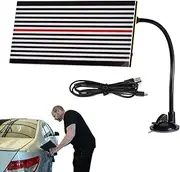 Car Dent Repair Tool, Car Dent Repair Kit, Dent Reflector Board, High-Resolution LED Projection System, Convenient USB Power, 32x17x0.9cm for Vehicles