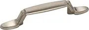 Amerock1887668Allison ValueAllison Value 3 in (76 mm) Center-to-Center Satin Nickel Cabinet Pull - 10 Pack,Satin Nickel