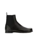 [Fendi] Fendi Leather Ankle Boots 9 US BLACK
