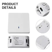 Wireless Switch Light Switch 220V 433Mhz Battery Slot Design Household