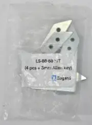 Baganti 4 Piece Mounting Kit Hardware +3mm Allen Key LS-88-88 KIT Tools