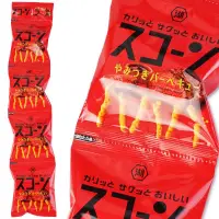 在飛比找蝦皮購物優惠-日本 Koikeya湖池屋 BBQ烤肉口味玉米棒餅乾 四連包