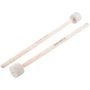 1 Pair Drum Mallet Stick Felt Head Mallet Timpani Stick Big Drum Hammer4690