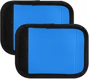 [ODAWA] Azure Luggage Handle Wraps 4 Pack, Suitcase Tags Identifiers Soft Grip Handle Cover for Suitcase Shopping Bag