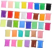 Abaodam 36Packs Super Light Polymer Clay Kit for DIY Craft Supplies with Colors Safe and Modeling Clay for Creative Play for Birthdays and Day