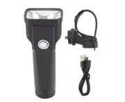 Rechargeable Bike Light Set LED 3 Modes Bicycle Front Back Illumination Night Riding Flashlight
