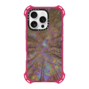 iPhone 16 Pro Bounce Case MagSafe Compatible Trippy Forest