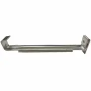 6" Inch K Style Aluminum Hidden Gutter Hanger with Clip - 150 Pack
