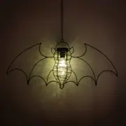 Alchemy Gothic GL-QZ1 Solar Powered Bat Lantern Light Battery LED Candle