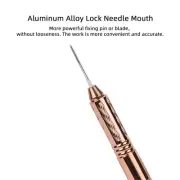 2pcs Cross Head Microblading Pen Rose Gold Aluminum Alloy Makeup Manual Eyeb CHW