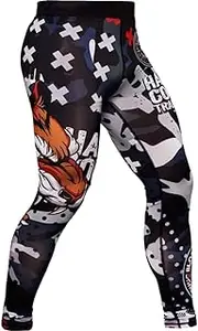 Hardcore Training Herren Compression Pants Kompressionshose Leggings Sportkleidung Grappling MMA Kampfsport BJJ Hose No Gi