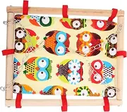 Toddmomy Parrot Hammock Bird Bed Swing Bird Toys for Parrots Parakeets Creative Indoor Outdoor Plaything