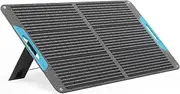 Renogy 100 watt Portable Solar Panel for Power Station, 12v Foldable Solar Panel for Camping RV of 23.5% Efficiency Mono Solar Module,Adjustable Kickstand for Off Grid