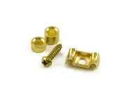 NEW - Butterfly Style String Retainer For Guitar - GOLD