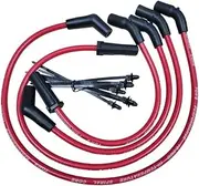 Milwaukee 8, RED 10mm Spark Plug Wires Compatible with Harley Davidson Touring 2017-2023 M8 Road King/street Glide FLHX TONS-17M8FLH-RD-10MM