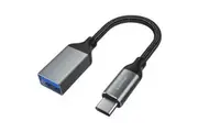 Sansai USB-C Male to USB-A Female Adaptor Converter for Phones PC Tablet Laptop