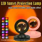 Sunset Light Lamp With Remote Control Rgb Usb Powered LED Projector Atmosphere