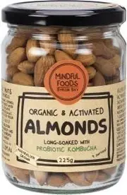 Mindful Foods Almonds Organic & Activated 250g