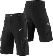 SHANGLIN Men Cycling Shorts Quick Drying Breathable Outdoor Sports Running Bike Riding Casual Shorts with 6 Pockets