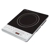 Healthy Choice 2000W Electric Portable Induction Cooktop/Cooker LED Display BLK