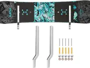 Snowboard Storage Rack Wall Mount - Hardware and Screw Cover Included- Hold 1 Bo